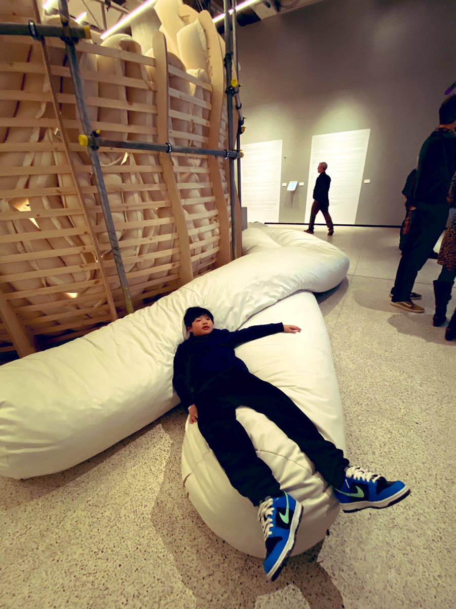 JennyCh55128711's tweet photo. At private view of #ASMR_IRL #WeirdSensationFeelsGood at @DesignMuseum. If you have kids, theyβll #NeverWantToLeave! Brilliant, immersive, hypnotic, calmingβ¦ And my sonβs hero @BobRossOfficial! #ASMR https://t.co/7GcfnlZXvI