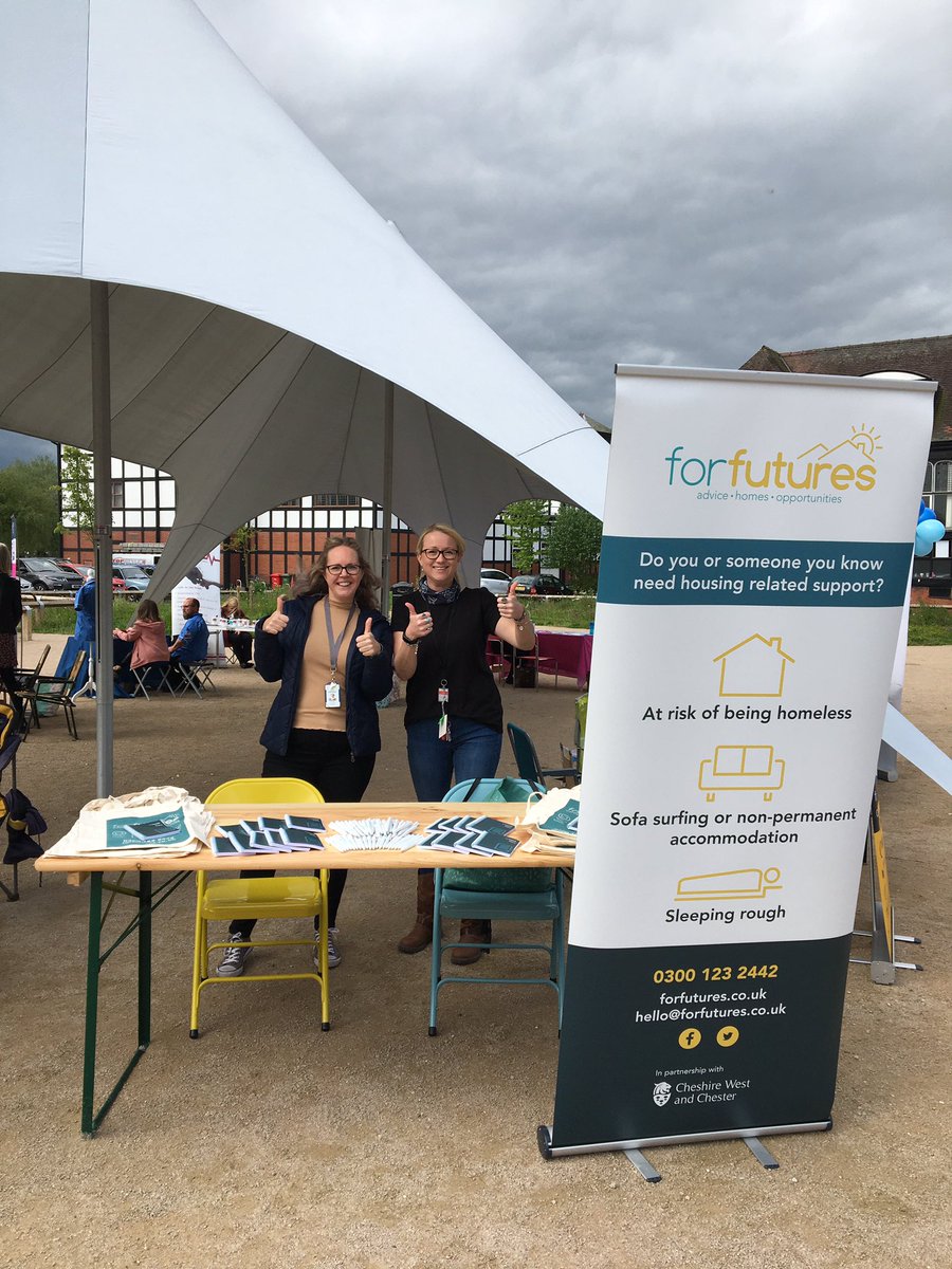 All set and ready to go <a href="/ForHousing/">ForHousing</a> <a href="/forfutures_/">forfutures</a>  We’re here until 2pm today so pop over and have a chat about all the exciting career opportunities we have available <a href="/Go_CheshireWest/">Cheshire West</a> <a href="/Winsford_Steve/">Fairground Steve 🇺🇦</a> <a href="/NorthwichBID/">Northwich Town BID</a> <a href="/NorthwichTC/">Northwich Town Council</a>