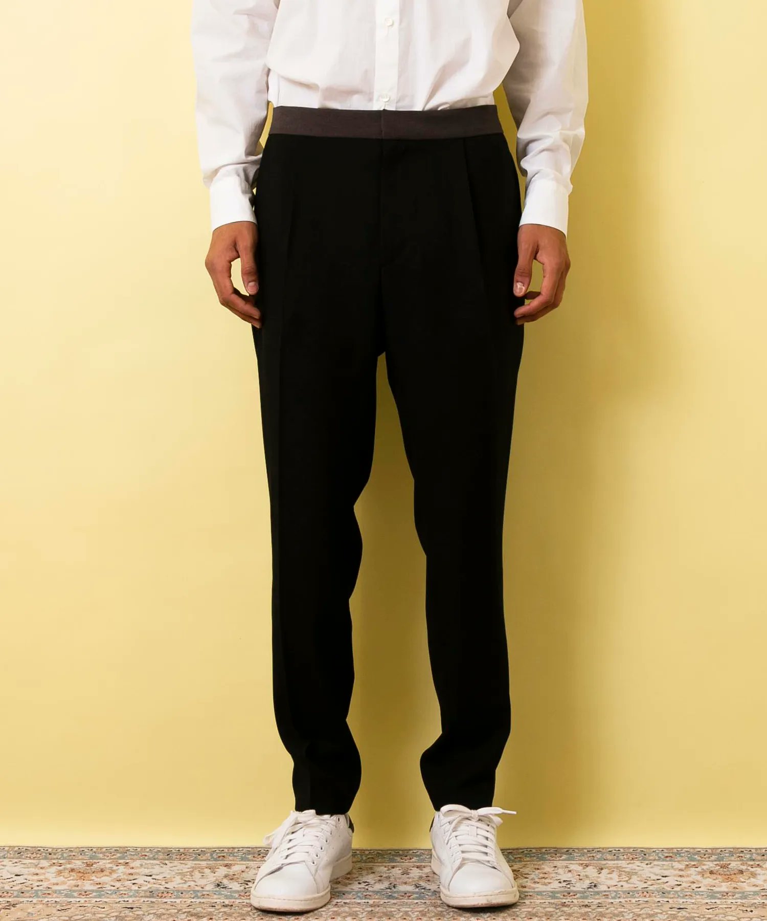 在庫あり/即出荷可】 FACTOTUM 2WAYストレッチ1タックスラックス