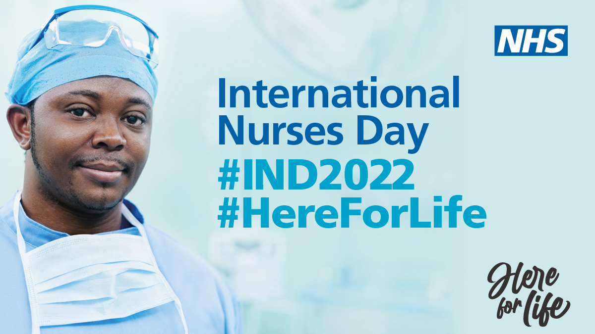NHSSW's tweet photo. This #IND2022, hear real stories of how nurses and midwives are impacting care and outcomes across the NHS in England, the UK and Ireland. #HereForLife 

https://t.co/bf8crqvWEz https://t.co/hTREgBNAFJ