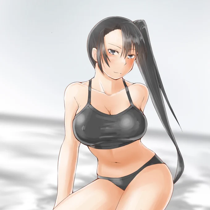 下着なっちんなんとなく那智にはスポブラ着けて欲しい 