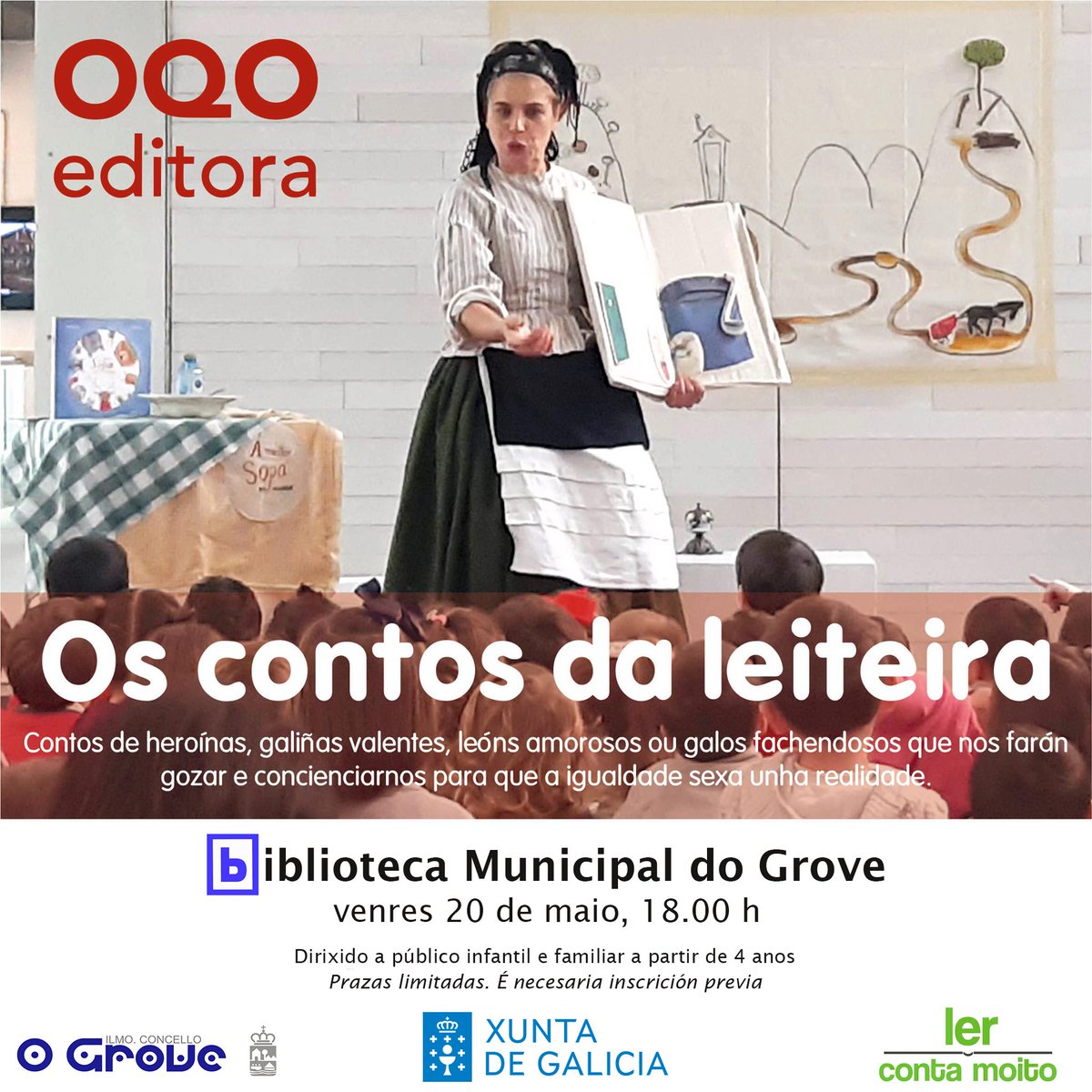 Bibliogrove's tweet photo. #bibliotecas #contacontos #bibliotecasdogrove #lectura #igualdade https://t.co/MDlbGpQEYn