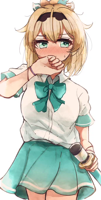 #いろはにも絵を
いろはちゃんに制服を着てもらって恥ずかしがってもらいたい絵… 