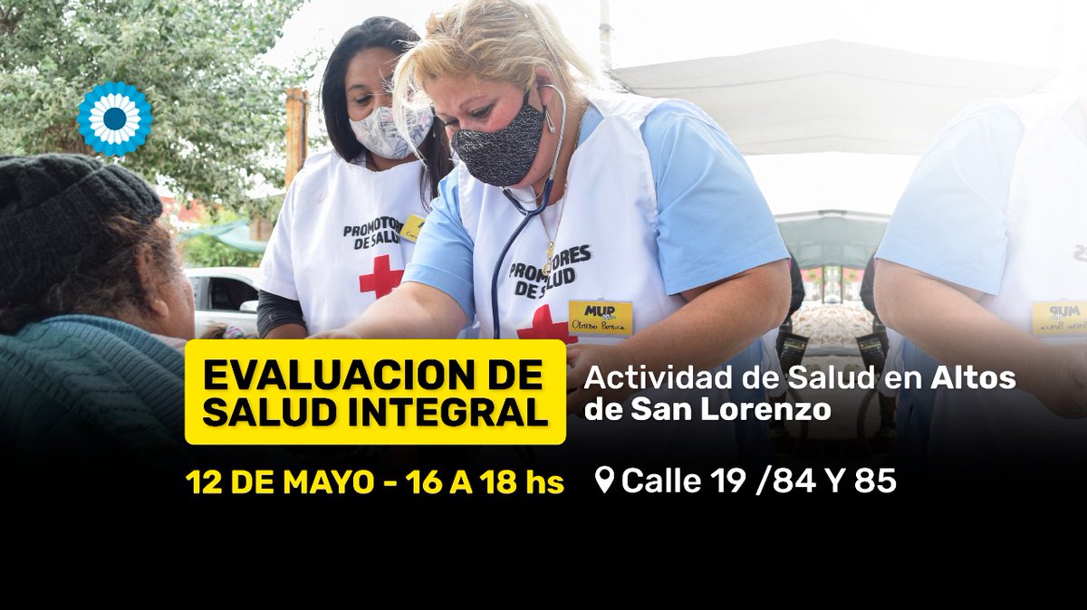 MUPLaPlata's tweet photo. Con l@s compañer@s del Frente de #Salud realizamos chequeos gratuitos: exámenes psicofísicos, llenado de fichas de historias clínicas, estado de signos vitales y demás.
¡Acercate! Te esperamos.
#MUPConTodos #MUPPresente
#LaPlata #AltosDeSanLorenzo https://t.co/teab6svndH