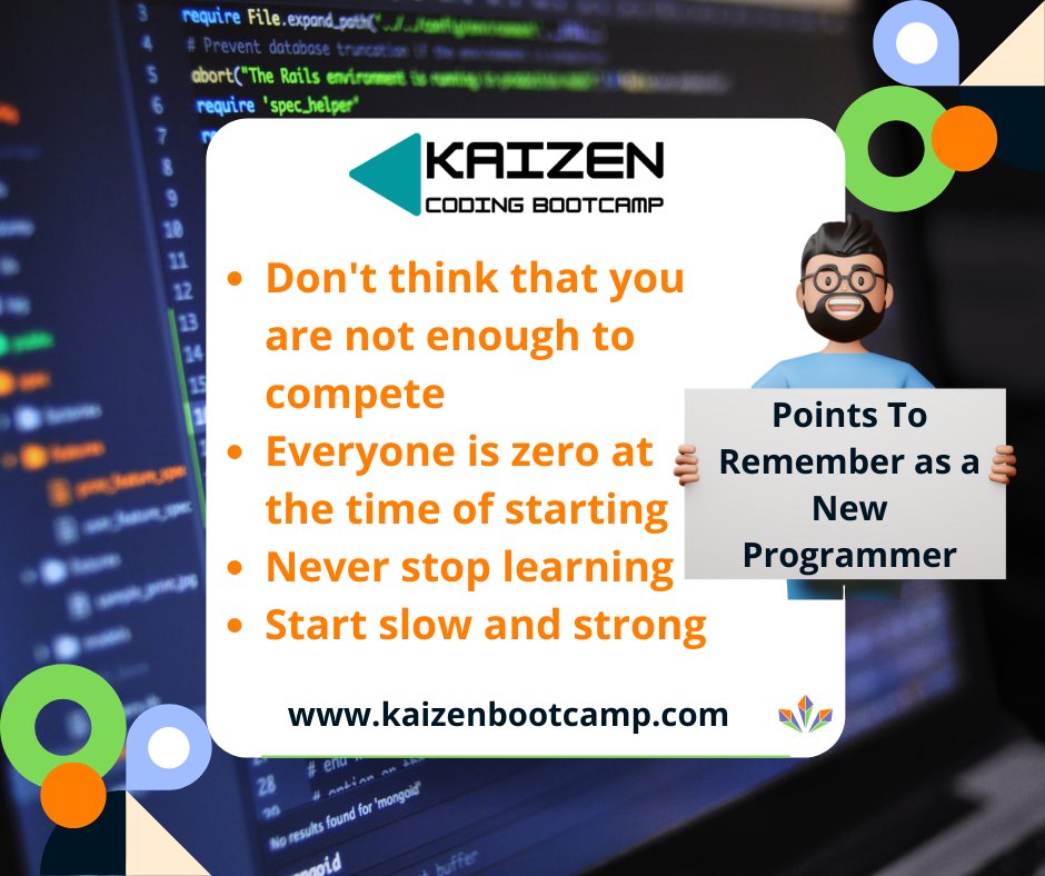 CodingKaizen's tweet image. Set Your Goal And Start Learning With Us
6 months of Offline Training for Back-end Developer(Java) with a Placement Guarantee, Training by Industry Experts, Pay your Fees After Your Placement, and many more...
#training #java #technology #tech #software #javascript #programmer