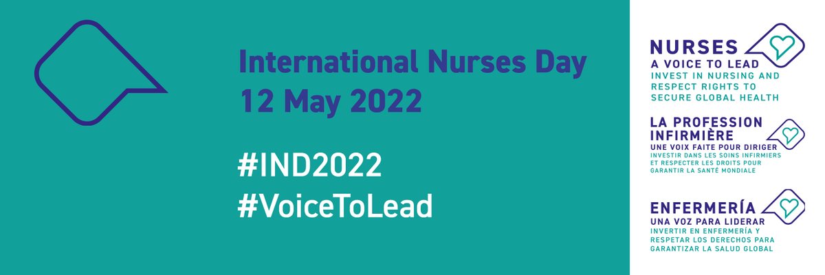 Today is INTERNATIONAL NURSES DAY We are so thankful for all of our amazing nurses, not just today, but everyday, who go above and beyond! #IND2022 #VoiceToLead <a href="/ICNurses/">ICN</a>