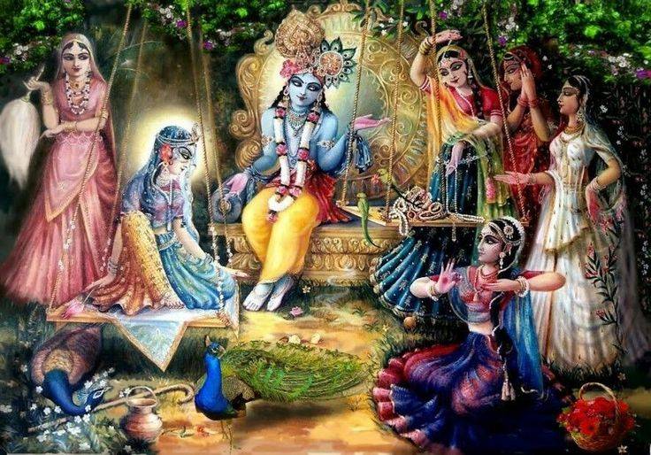 KrishnaDharma's tweet photo. There is no suffering in my abode. That is where you belong. https://t.co/Z23Wax4gko