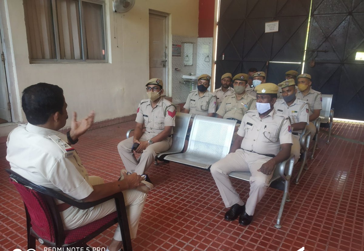 district_prison's tweet photo. The Safety and Health issues at the work places has organized on 28-04-2022 by the Jailor (i/c) in Prison Workshop of District Prison, Workshop to control the fire accident through work also shown through the trained prisoner and prison staff https://t.co/pKkU1qYhdS