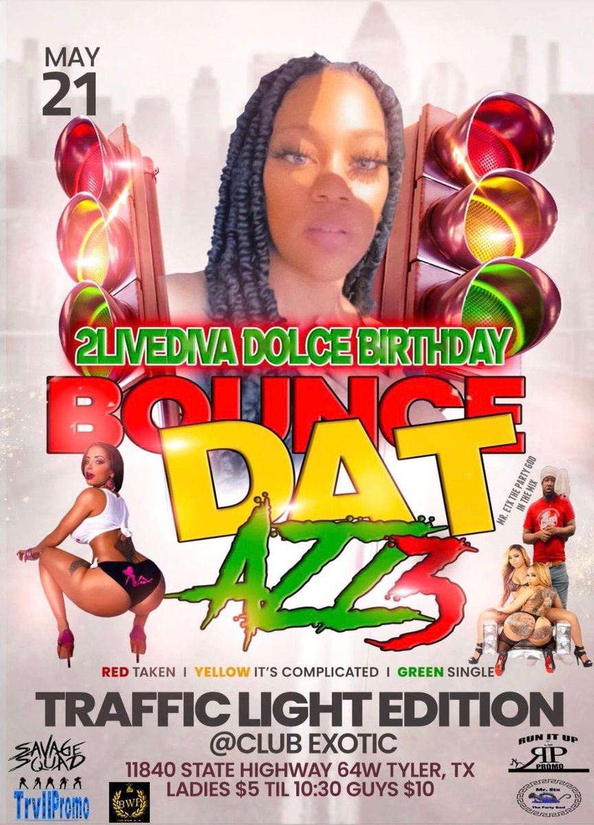 c0bey_'s tweet photo. May 21st ETX we gotta play for y’all 🥳‼️

Bounce Dat Azz Pt3
$200 Twerk Contest 
@bhamp_lifted @BlackWealthFam it’s gone be a movie 🎥 

#BDApt3

#BlackWealthPromo #WealthyBaddies https://t.co/tdrhk1wYLQ
