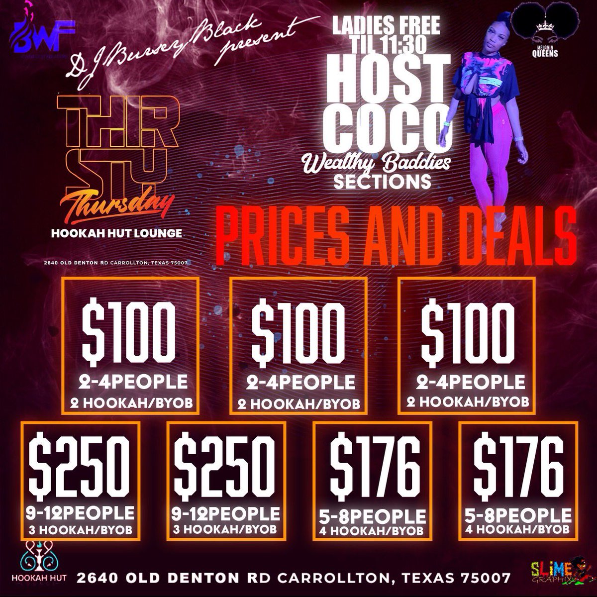 c0bey_'s tweet photo. Book a section and come see me 🥳‼️ Every Thursday tap in.
•bottles available for purchase 
•$2 shots clear $3 shots dark https://t.co/WM4eYoLwPm