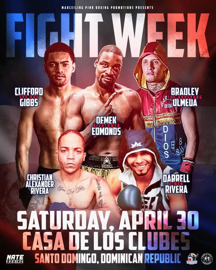 AngelaMagana1's tweet photo. FYI we won all our fights in Dominican Republic π₯π©π΄
#YourMajesty #TeamLaPerla #Cutwoman #boxing #Boxeo #SantoDomingo #dominicanrepublic https://t.co/gf4ojfp95p