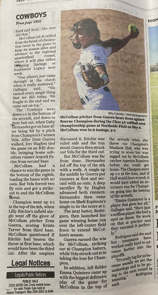 Moments we will forever cherish! The shot heard all over Cowboy Country! Get yourself a Southside Reporter!
