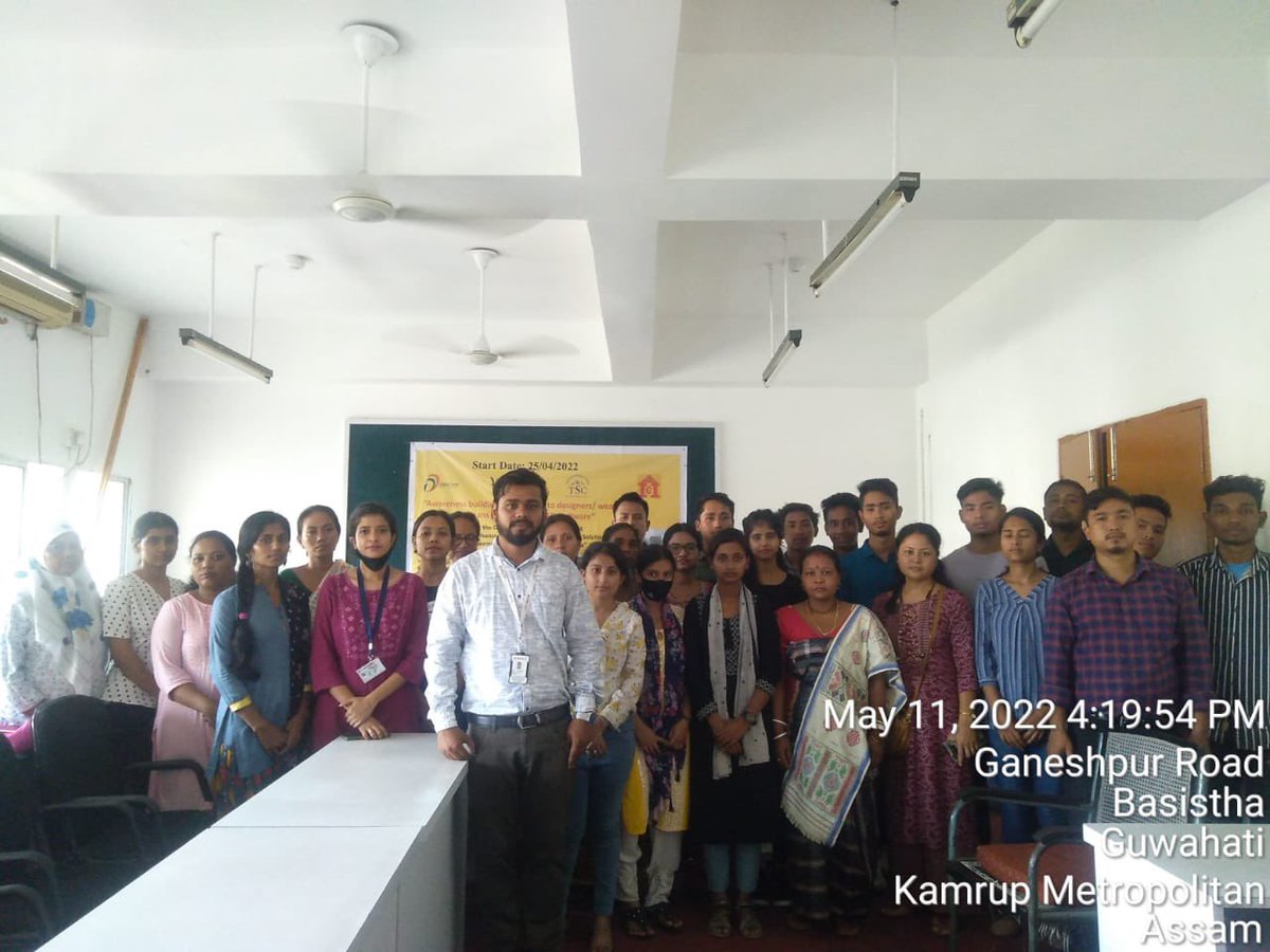 GrowPvt's tweet photo. Textile SSC Assessment conducted under the Digital India corporation project in Kamrup Metro , Assam for the job Role : Assistan Design Maker - Textile By Growwell on 11-5-22 @TextileSSC @NCVETIndia https://t.co/OvTaTgm4ds