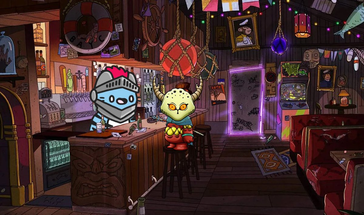 ThGoodKnight's tweet photo. When Otherside launches, you'll know where to find me and my Koda. https://t.co/95dXeW6tot