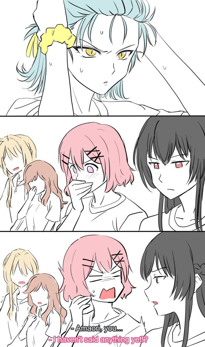 Shikimori-san meme ft. #わたなれ characters 