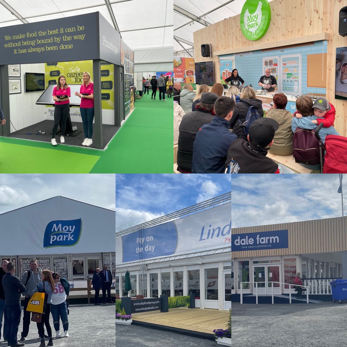 DonnaParkerbarr's tweet photo. @StafflineIre had a great first day in the @FSB_NI Pavilion at the Balmoral show yesterday. Fab to see so many of our clients leading the way in food innovation! Back today from 9.30am so pop by and see us to talk about your future career! #futureinfood https://t.co/ooqOFaO6AU