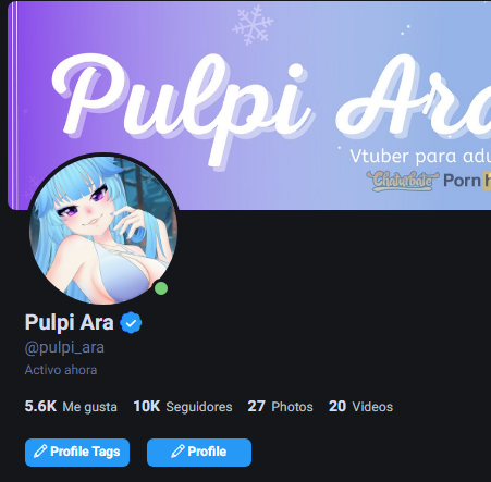 Muchas gracias por venir al stream de F4nsly!! 💙 Ya somos 10K en la plataforma &iexcl;Estoy muy feliz! 🤩  A<a href="/tag/vtuber"class="tags"><span>#vtuber</span></a><a href="/tag/vtuberes"class="tags"><span>#vtuberes</span></a>