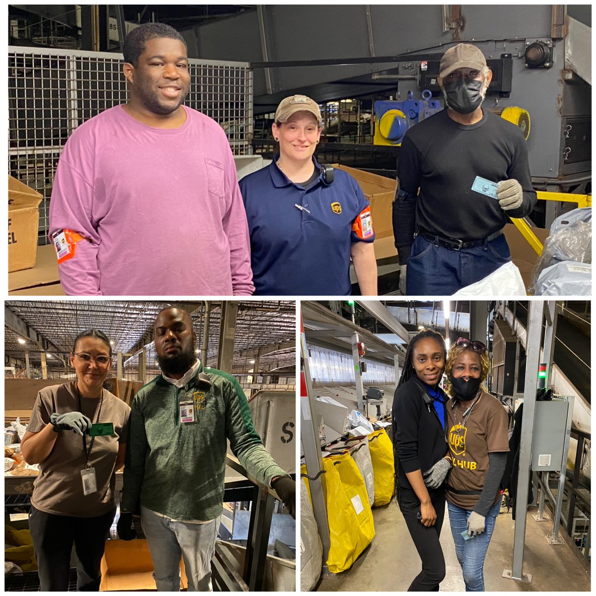 Big ups to @GrimesTyquan on recognizing his employees for going above and beyond making sure their areas are safe from George B. , Aiden B. and Maria B. in small sort debag down to Tanya D. on SLS 2! #safetyfirst #smallsort #recognitionmatters @RayBarczak @RaymondChew95 @BobKee6