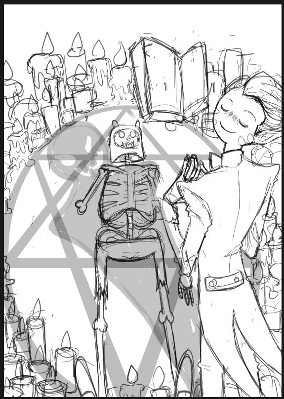 Cacandyart's tweet photo. Just some harmless old butler doing his routine 😂😂

Yeah I think I need to fix the candles, too many. 

#wip

#AdventureTime #PeppermintButler #fanart #CartoonNetwork #CartoonNetworkfanart https://t.co/YKbUPLy2EI