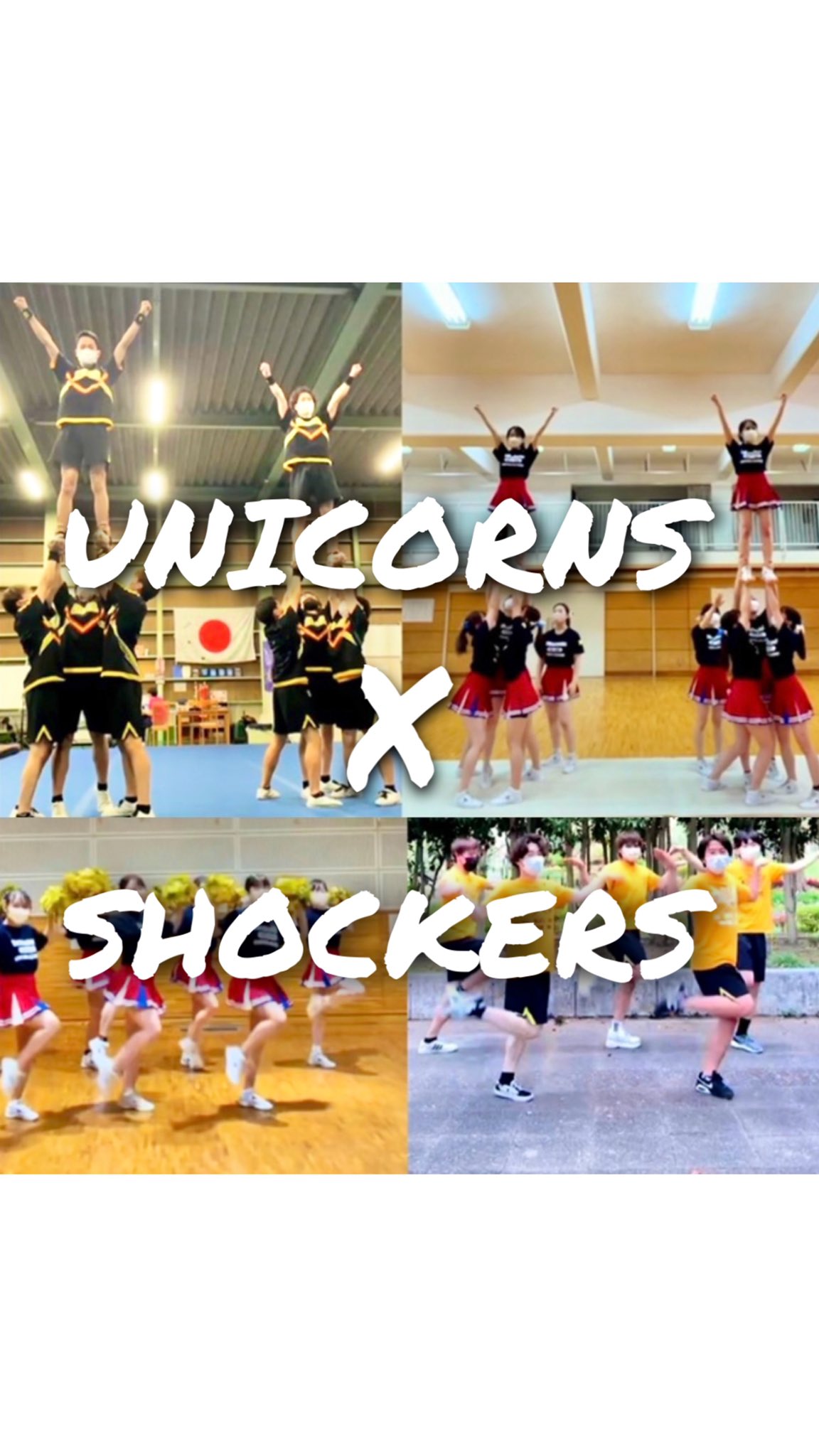 慶応大学 チアリーダーズ UNICORNS ユニフォーム 一式 チア