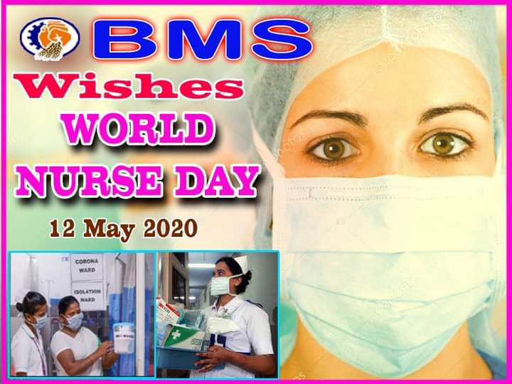 BMSkendra's tweet photo. BMS Wholeheartedly Wishes Nurses on the occasion of "WORLD NURSE DAY".Commemorating the birth (1820) of Florence Nightingale, the foundational philosopher of modern nursing.
#Covid_19 #Coronafighters #lockdown #coronavirus #MigrantWorkers #covidwarrior #FlorenceNightingale https://t.co/2sUoY8ChXN