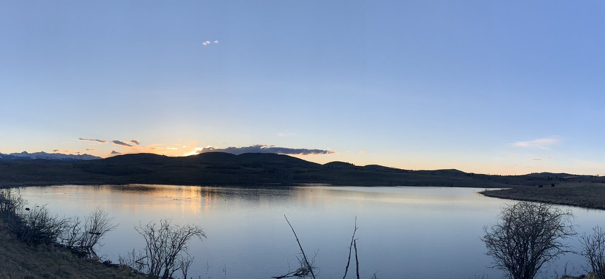 Good evening…calm after the storm…