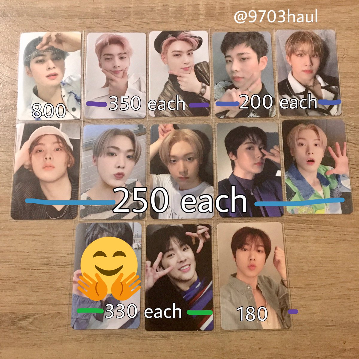 arohayoo's tweet photo. wts lfb astro ph

Astro pcs
- price on picture
- TINGI
- all in mint condition
- ready pinned twt before transacting
- long deadline of payment with non-refundable downpayment
- reply/dm to claim

t. astro cha eunwoo mj sanha jinjin switch on all yours photocards ph https://t.co/uZtoGFcFuI