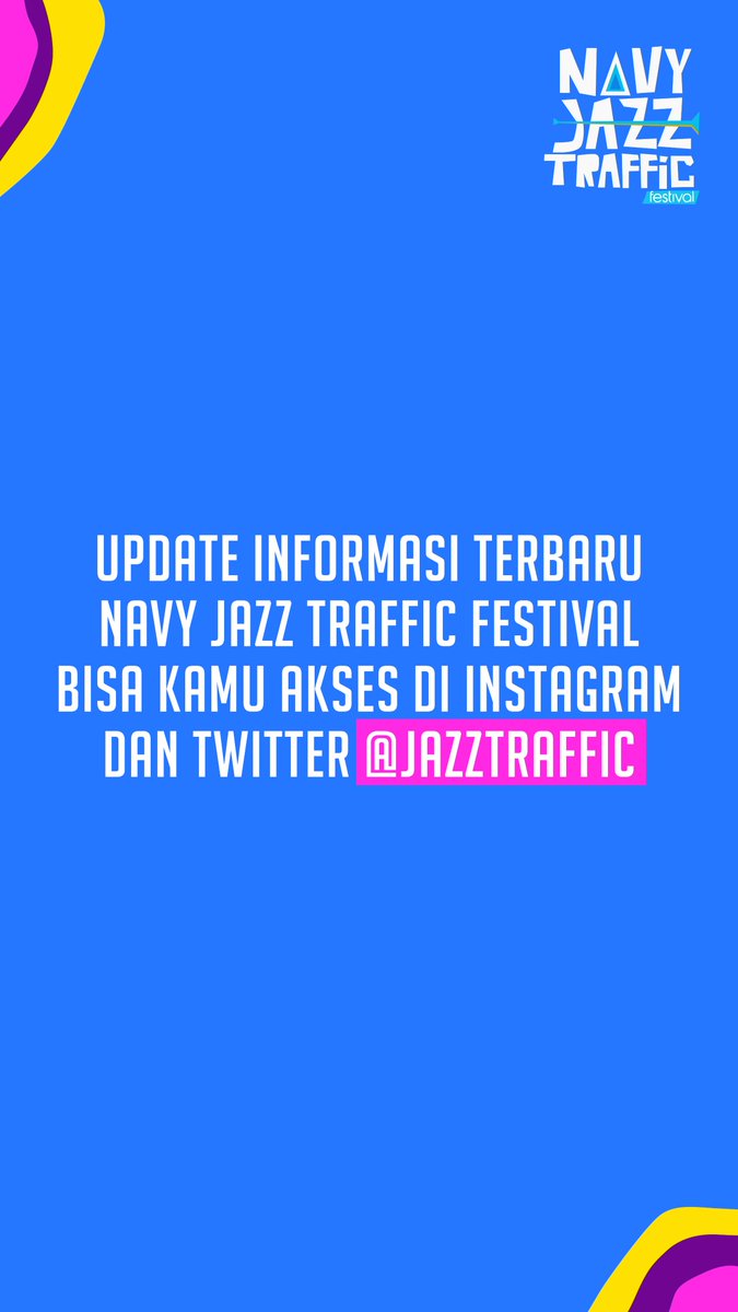 e100ss's tweet photo. Navy Jazz Traffic Festival yang diselenggarakan Koarmada 2 TNI AL bekerja sama dengan Suara Surabaya Media siap menemani akhir pekanmu, 14 Mei 2022 di Villa Navy Residence, Lawang, Malang.
Semua informasi #NJTF bisa kamu akses di instagram dan twitter @jazztraffic ya. https://t.co/LJYvGpnPhG