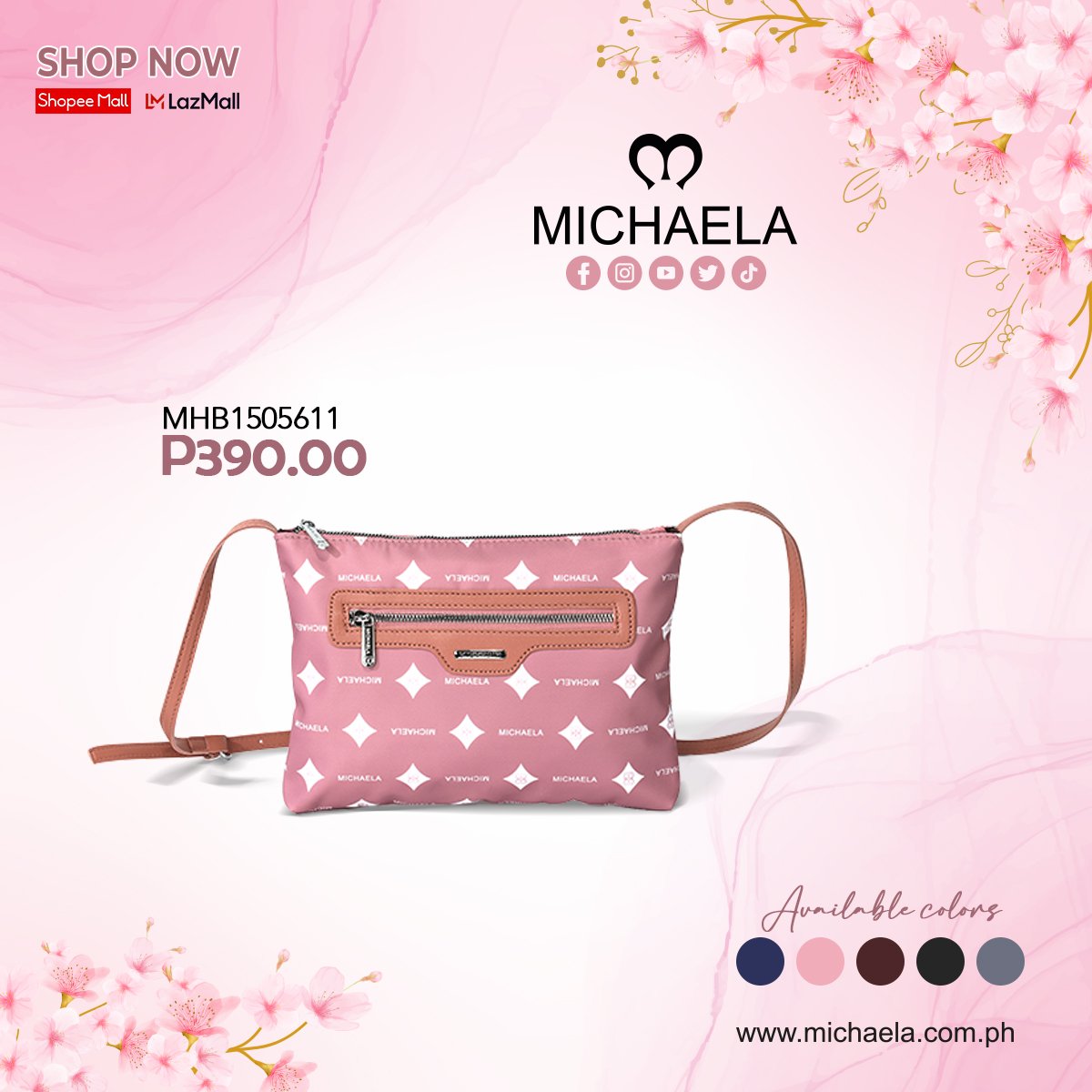 _michaela_ph's tweet photo. A day as blooming and refreshing as this MICHAELA Bag. Now available in MICHAELA boutique near you.🥰😍😘👜❤
#michaela16th
#iLoveMICHAELA
#michaela
#michaela2022
#MICHAELAMay https://t.co/H0OWKiUVki