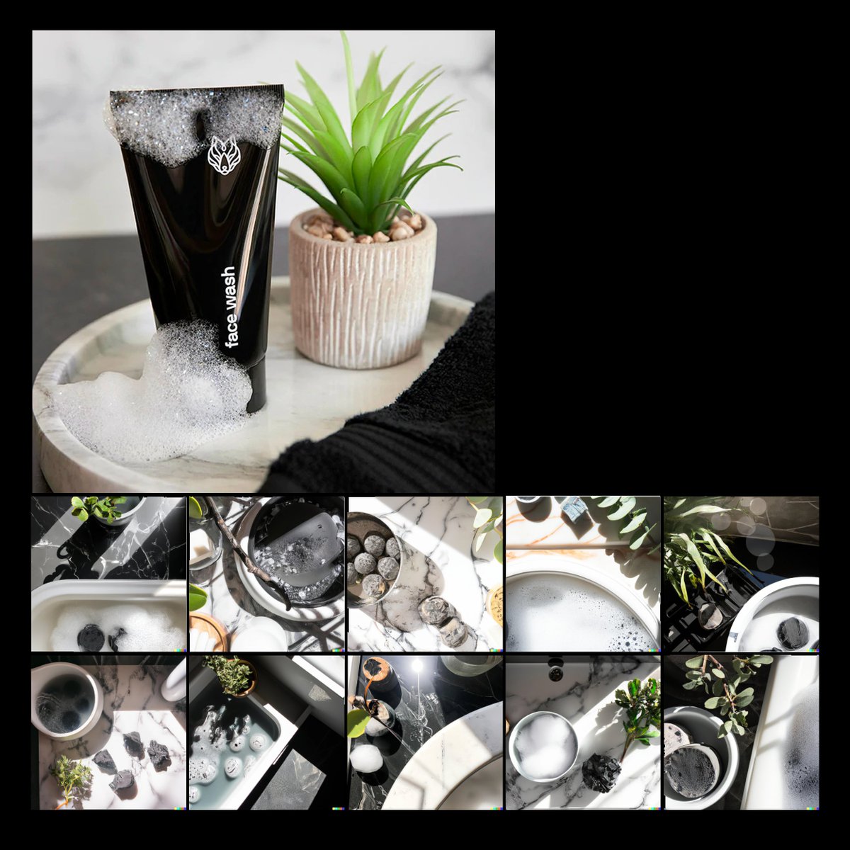 Daily #dalle from the team at @pencilai showing AI-generated #ecommerce photography examples for some of the brands we love <a href="/BlackWolfNation/">Black Wolf🐺</a>