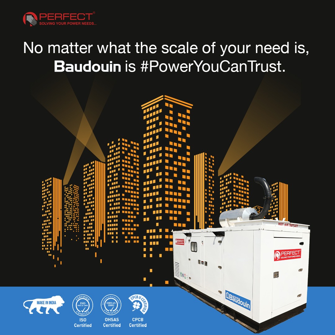 Perfecthouseltd's tweet photo. No matter how big your power demand is, get the best, most efficient and reliable power backup you can get.
For more, visit us on: https://t.co/sOUgSyj9iw
#perfecthouse #baudouin #perfectbaudouin #portablegenset #genset #gensets #generators #manufacturer #india #madeinindia https://t.co/KkBxdEL6IW