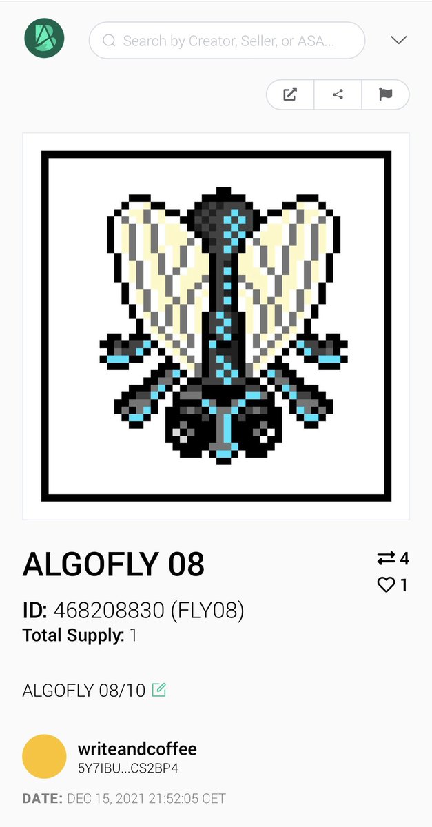 writeandcoffee's tweet photo. Grab one of my #AlgoNFTs. Now is your time! 

🔗 https://t.co/X3Zc2SDomB

#Algorand #AlgoNFT #AlgoPhoto #Algofly #Algofam #NFT #NFTS #cryptoart #artist #art #digitalart $LUNA $ALGO https://t.co/vvqFqlWkEO