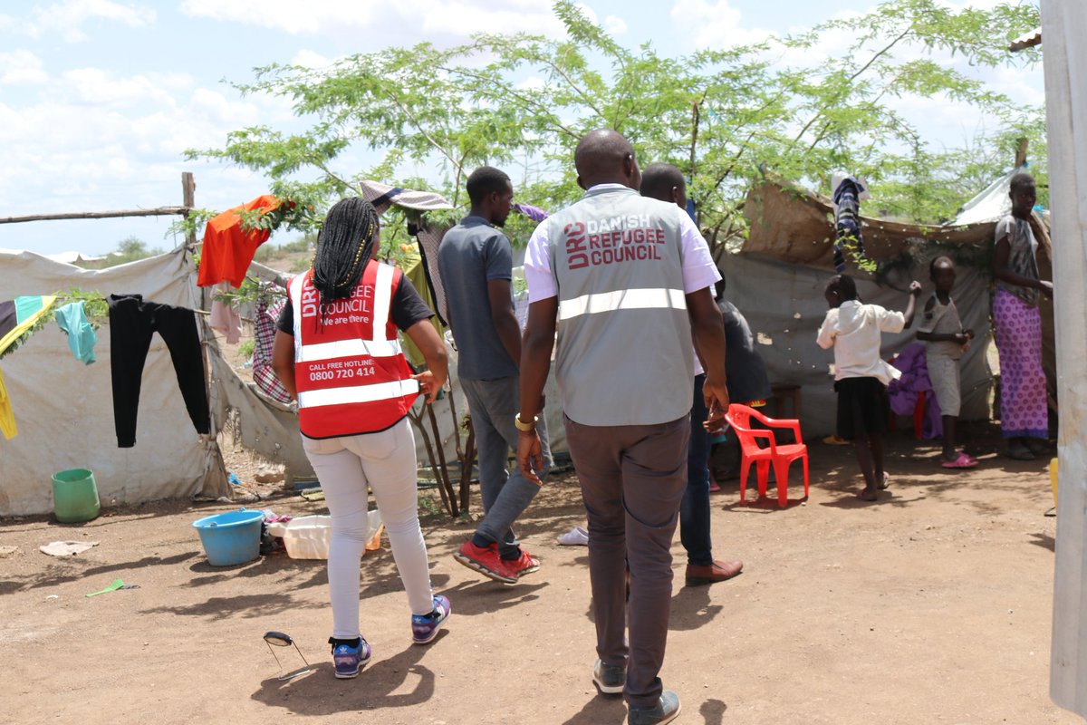 drckenya's tweet photo. @drckenya donors @IWMI_ &amp; @ICRAF visit kakuma to view ongoing economic recovery projects that have enabled refugees and the host community to reduce aid dependency and become self-reliant. @drcEA_GL @DRC_ngo
#DonorsSaveLives 
#drckenya https://t.co/5LHCT4k8fc