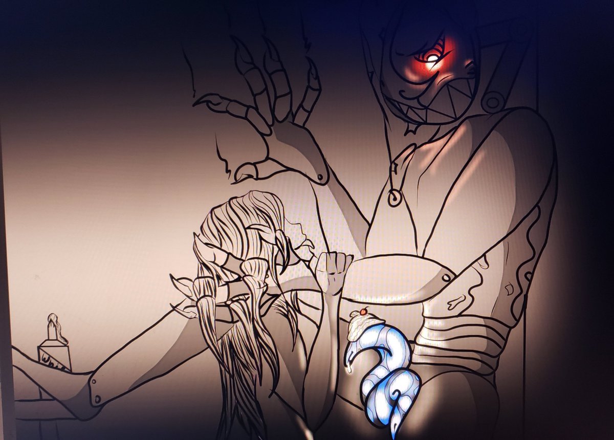 Msgrim_Official's tweet photo. Full image from tik tok! Enjoy! #fivenightsatfreddy #moonnsfw #digitalart #moonsimp #moonfnaf #moondrop #suggestivecontent #securitybreach https://t.co/0RHrYI352S
