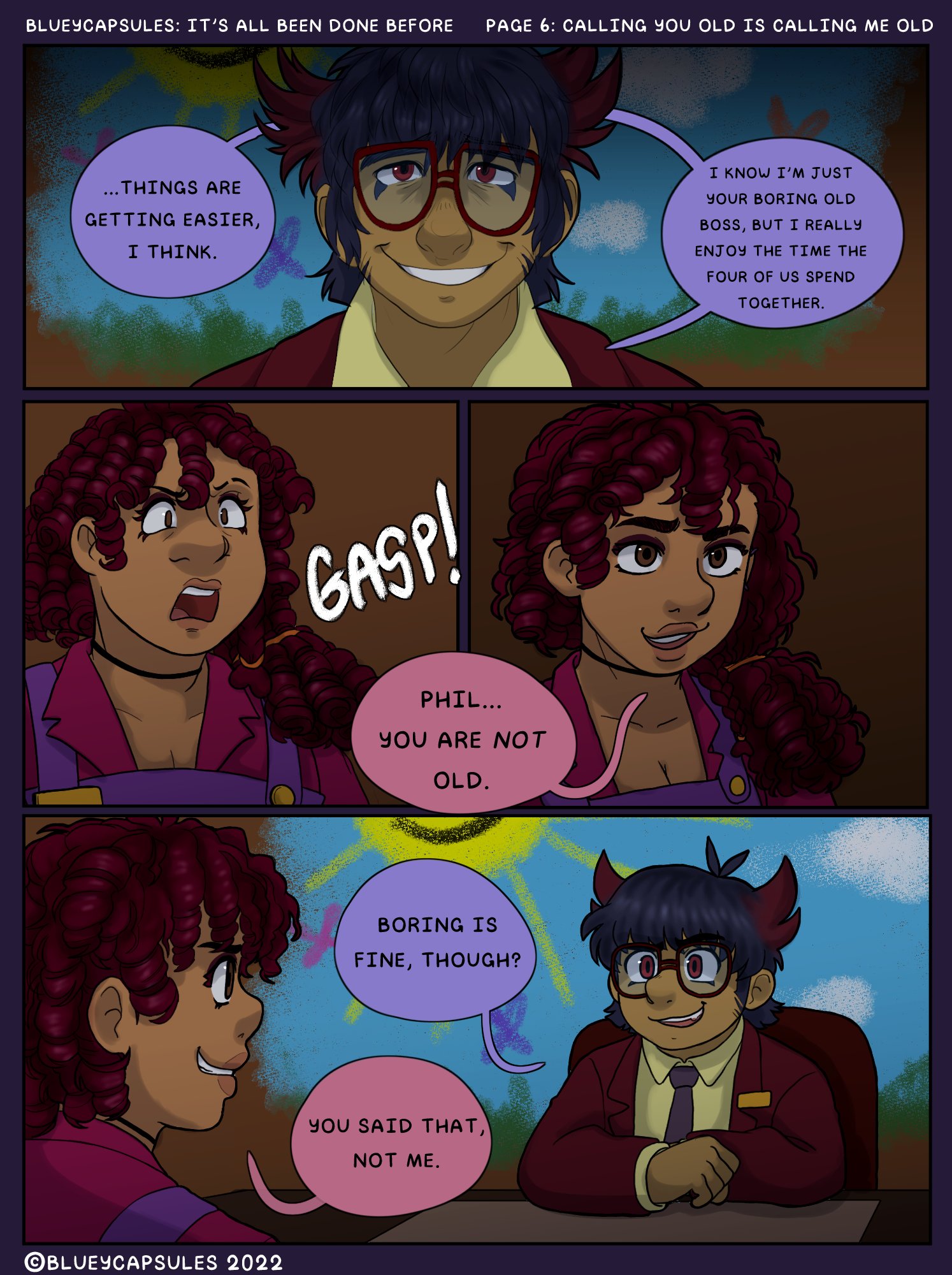 Blueycapsules fanmade comic I found on tumbler (right after what