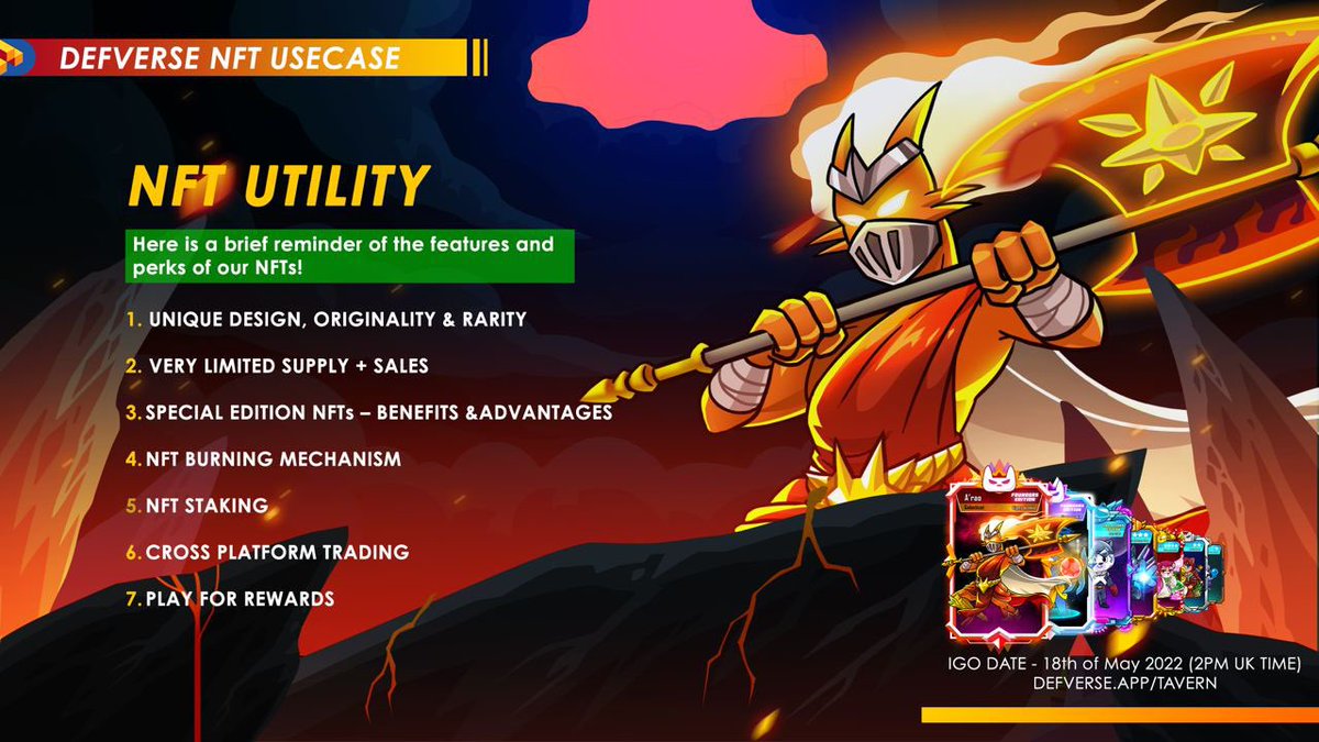 JadeDLC30's tweet photo. @Candle_NFT This project is so unique and super amazing 😍
Don't forget to join in community they will give free airdrop 🔥
#nft #Playtoearn #GameFi #BSCGem #NFTCommunity #airdropgiveaway

Visit @DefVerseNFT https://t.co/7epqq26YgA