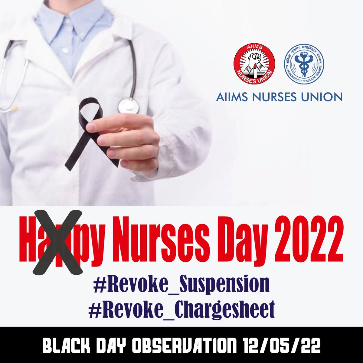 AIIMS NURSES UNION tweet media