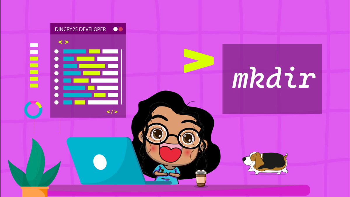 Dincry25's tweet photo. En el curso de Git y GitHub de @freddier que he estado estudiando en @platzi la manera de aprenderme las líneas de comando es mediante memitos que puedo ver constante en mi escritorio...Entonces repasamos juntos?
Para qué sirve este comando? 🤔👇#mkdir https://t.co/JmcbeWj4U4