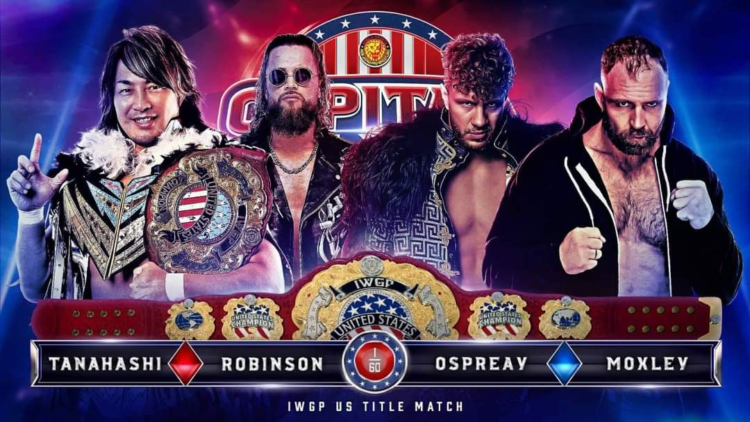AdamSentiff's tweet image. IWGP United States Championship 
Fatal Fourway Match