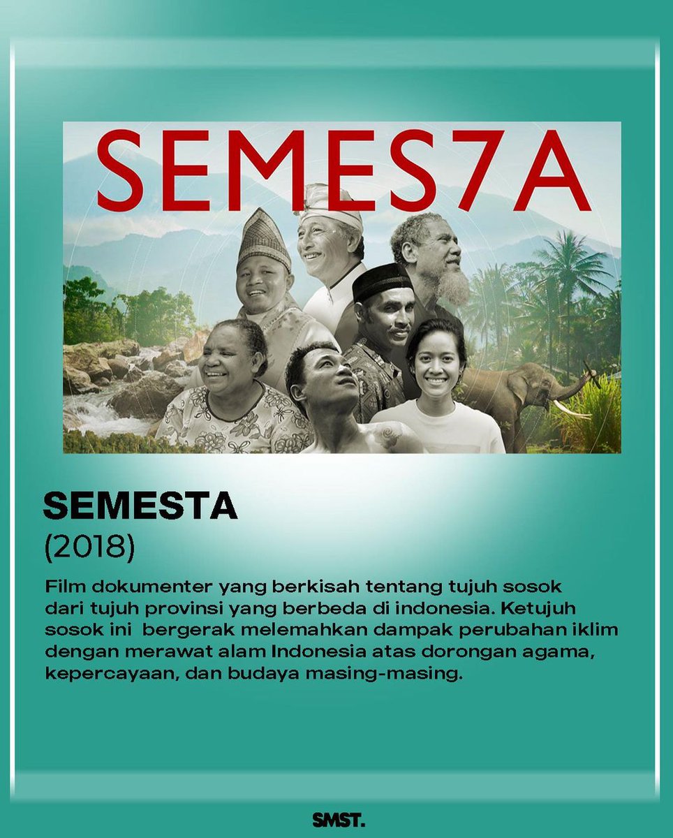 samastafilms's tweet photo. btw kita juga punya referensi film bertemakan bumi nih sam! Don’t forget to always take care our earth, our home, dan jangan lupa buang sampah pada tempatnya!!💚💚 https://t.co/U4fSWgHBib