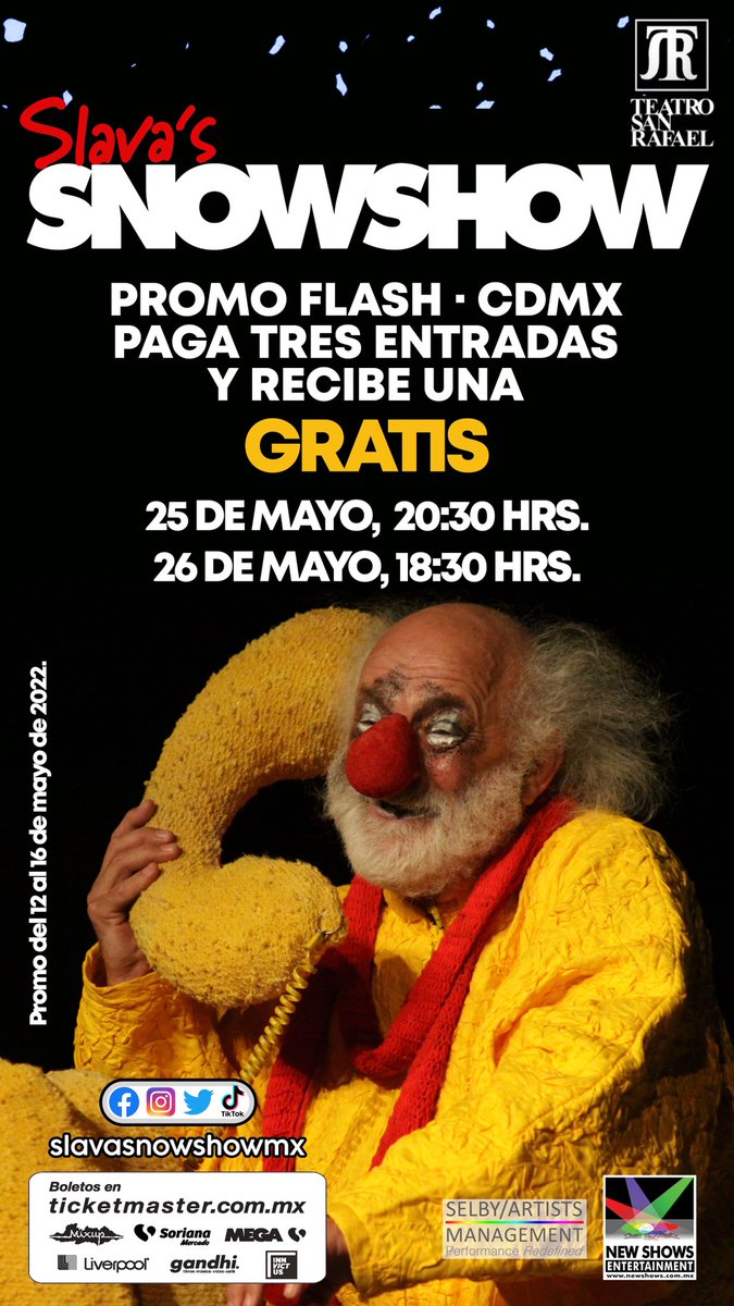 ¿Te contamos algo?

Los Maestros son muy importantes y tenemos una promoción especial para ellos. Paga 3 boletos y el cuarto es grátis!

¡Hasta Agotar existencias!

Promoción válida hasta el 16 de Mayo en funciones seleccionadas*  44et.short.gy/Mctgon 44et.short.gy/0yDeiT