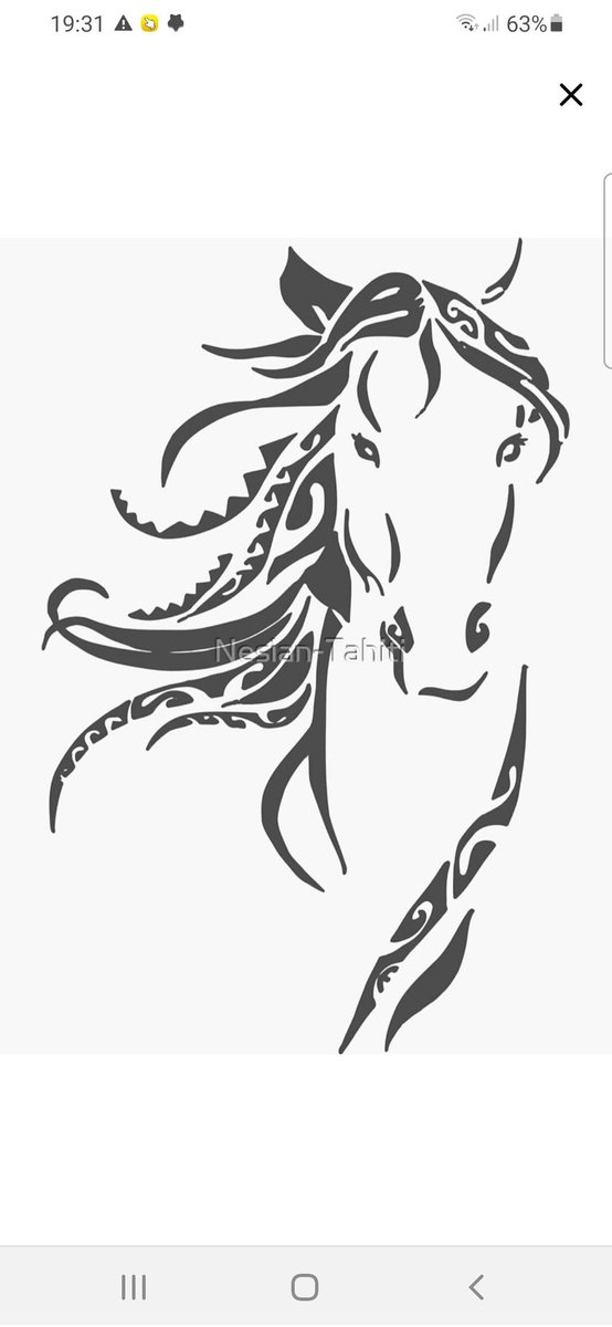 Nesian_Tahiti's tweet photo. His name is "Liberty" 

Drawing with Polynesian-Marquesan patterns.
They symbolize power, courage and vision.

Have a look link in my Bio 🌺
-
#polynesianart #artistes #tahiti #cheval #marquisien #îlesmarquises #tahiti #symbole #design #digitalart  #artnumerique https://t.co/cLRAn6IxFx