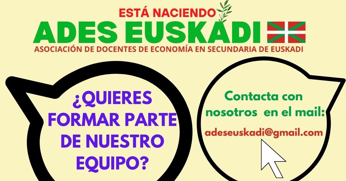 ☀️Si te interesa , 👉contacta !!! <a href="/ADESDAR/">ADESDAR </a> <a href="/adesclm/">ADES-CLM</a> <a href="/ADESMAD/">ADESMAD</a> <a href="/adesmur/">Asociación de Profesores de Economía de la Región</a> <a href="/AdesCanarias/">ADES Canarias</a> <a href="/adesib_eco/">ADESIB</a> <a href="/adesastur/">ADESASTUR</a> <a href="/AADESeconomia/">AADES</a> <a href="/EconodocentEx/">Econodocentes</a> <a href="/Apesec_CyL/">Apesec CyL</a> <a href="/apacepv/">APACEPV-Professorat Economia València</a> #economiaensecundaria