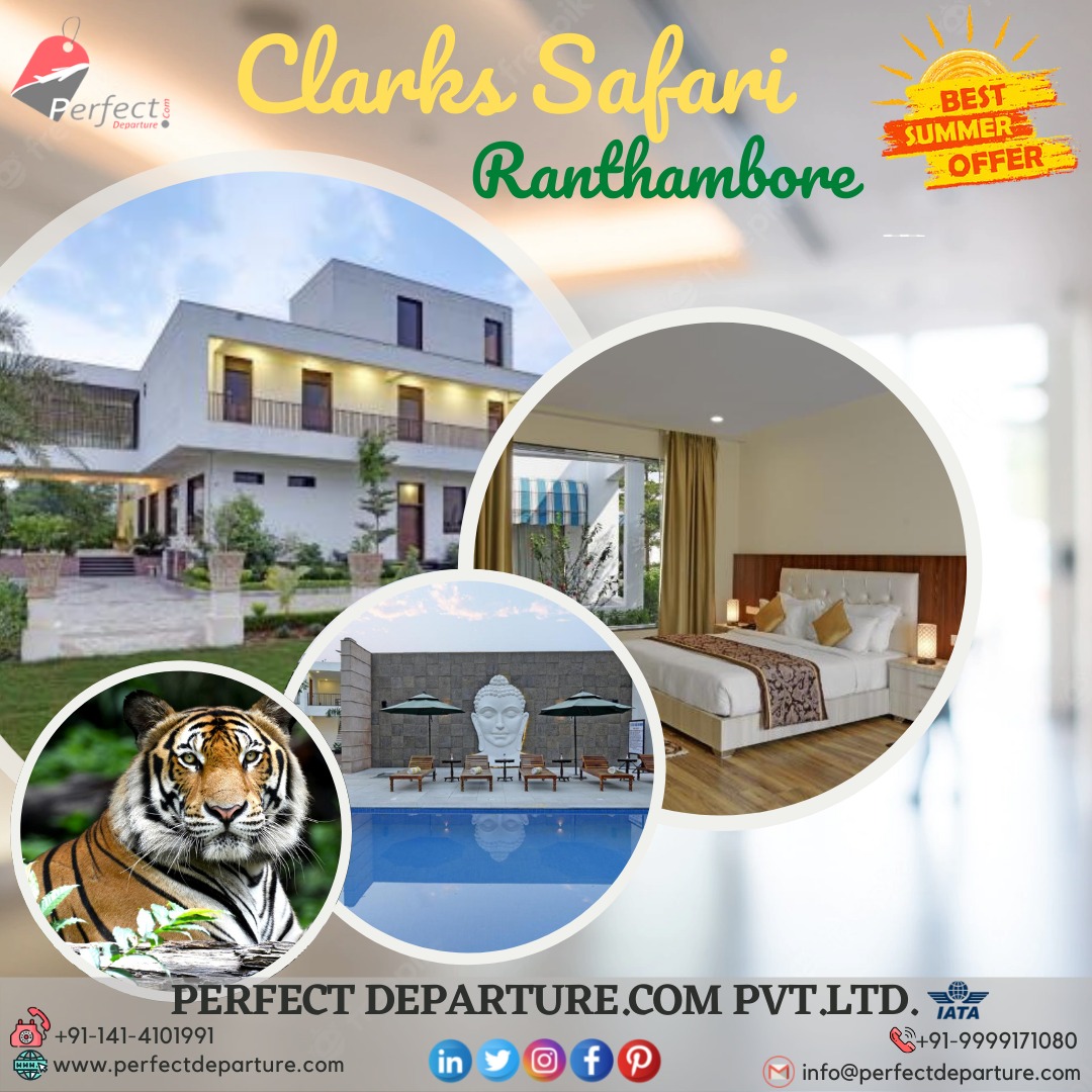 PerfectPvt's tweet photo. Located at the perfect place for a perfect vacation (Best Summer Offer)
#Clarks Safari Ranthambore .
@ClarksSafariPushkar
#PDC #Perfect #perfectdeparture #PerfectDepartureJaipur #foodphotography #photooftheday #instagood #wanderlust #instatravel #wanderbug #hotel #clarksafar https://t.co/XImEHozmMn