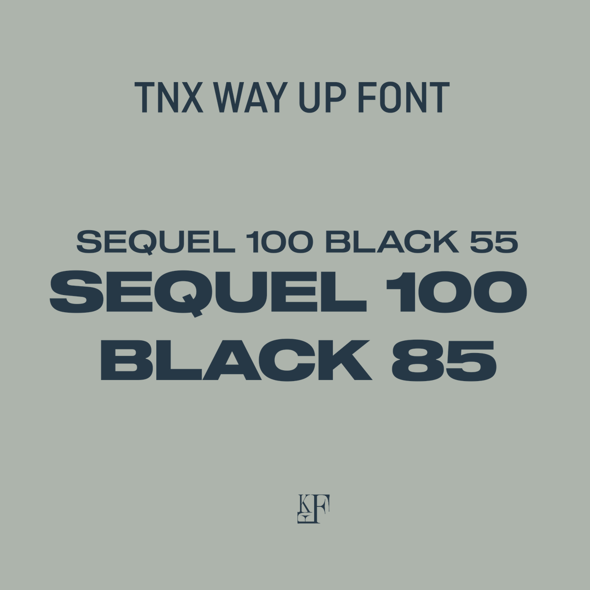 TNX WAY UP 1ST MINI ALBUM FONT

🔗Sequel 100 Black 55 &amp; 85:
 ifonts.xyz/sequel-100-bla…

#TNX #WAYUP #1stMiniAlbum