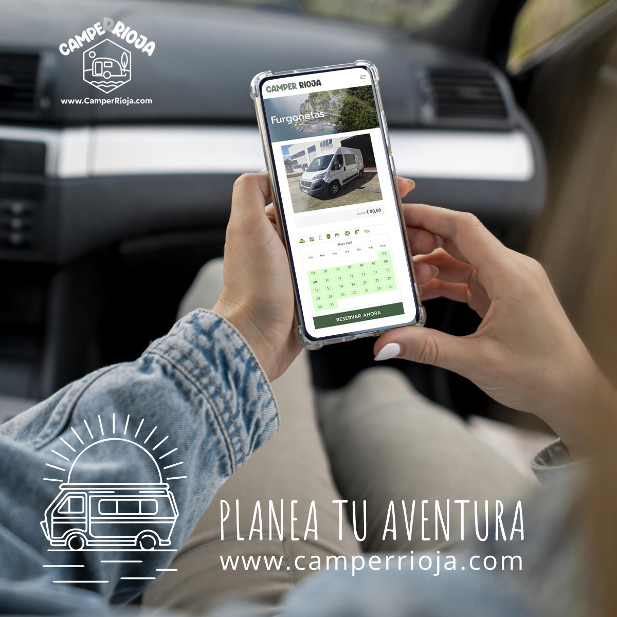 procesyva's tweet photo. #Ahoraescuando puedes alquilar un espacio único y confortable sobre cuatro ruedas y elegir vistas. Un  proyecto digital desarrollado para https://t.co/fdSY5dVAHr con posibilidad de reservar por fechas
#Somosloquehacemos
👉https://t.co/5g8bO1SYhe https://t.co/BvLCv40tc6