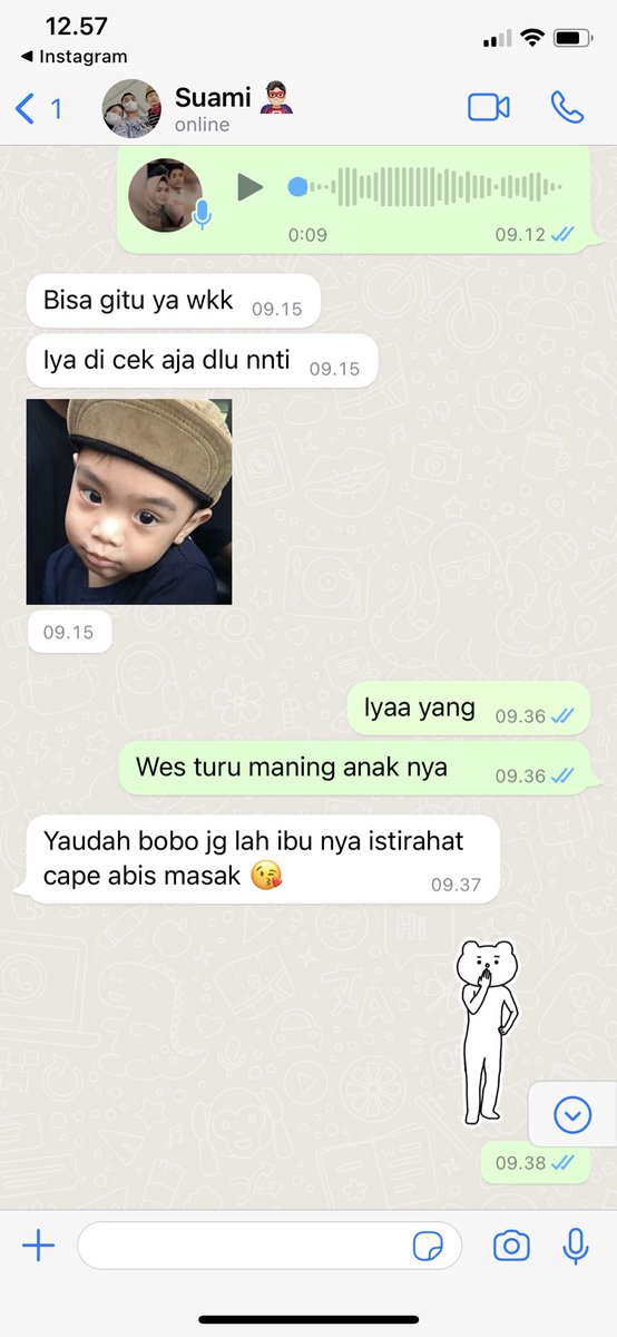 chat laki bini hari hari wkwk