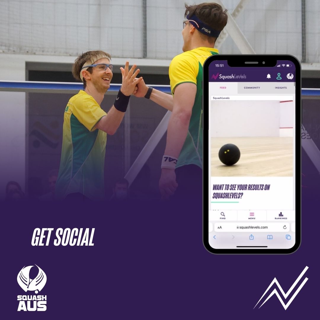 squashAUS's tweet image. @SquashLevels is more than just a ranking system, its the first social squash network.

Build your own personal community of friends, teammates, and your favorite pros.

#FindYourLevel 🔗 bit.ly/squashaustralia