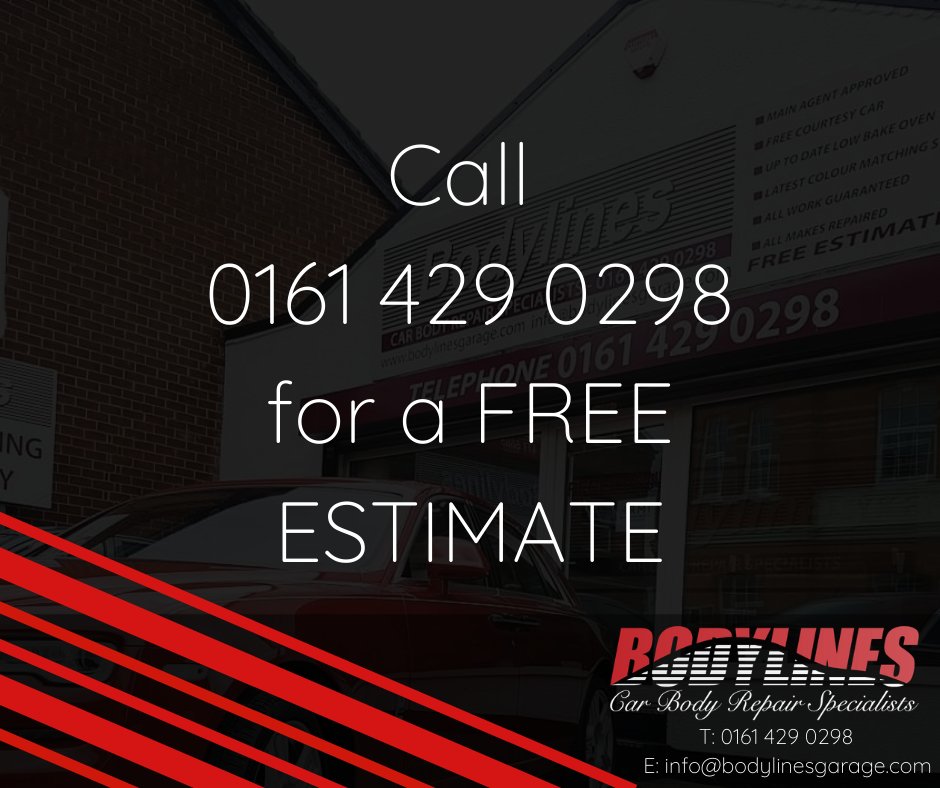 BodylinesLtd's tweet photo. VEHICLE BODYWORK REPAIR SPECIALISTS

📞 0161 429 0298

#bodylines #stockportcars #bodylinesgaragestockport https://t.co/FDRYIKjtj9