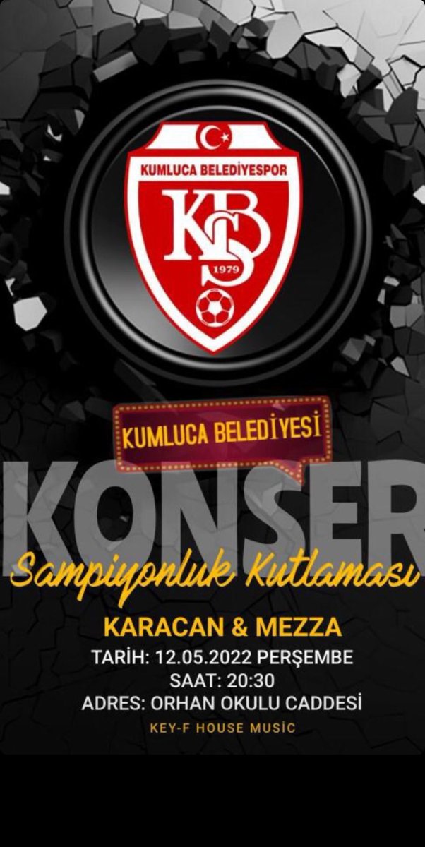 Şampiyonluk kutlamasına tüm taraftarımız davetlidir.